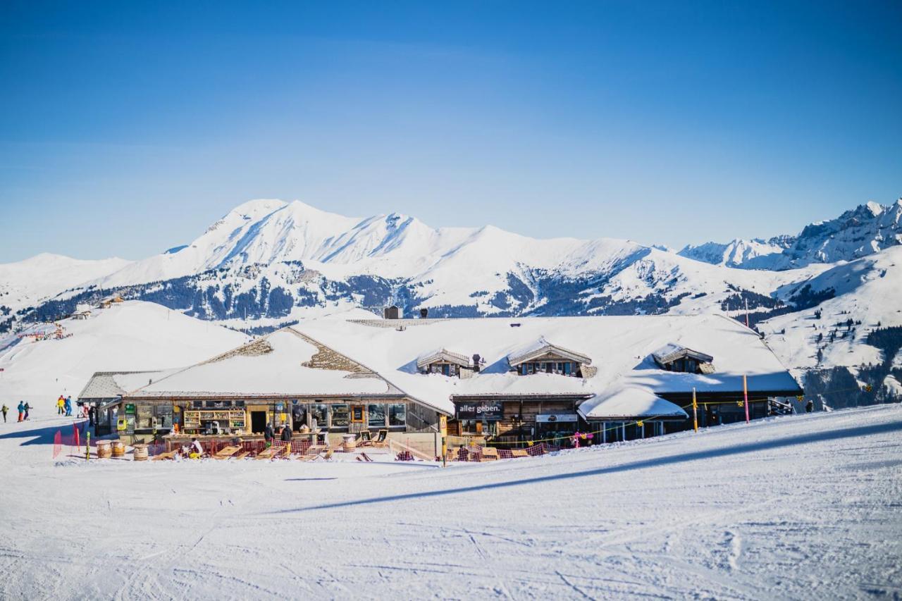 Berghotel Leiterli Lenk Exteriör bild