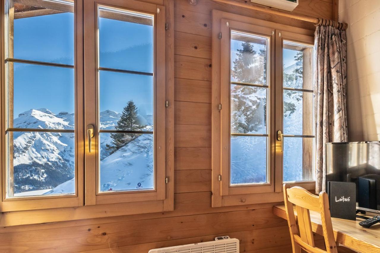 Berghotel Leiterli Lenk Exteriör bild