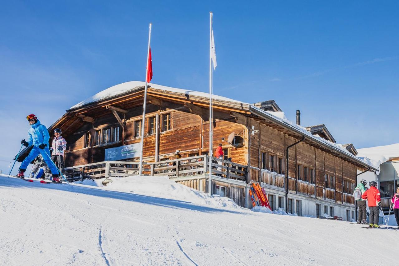 Berghotel Leiterli Lenk Exteriör bild