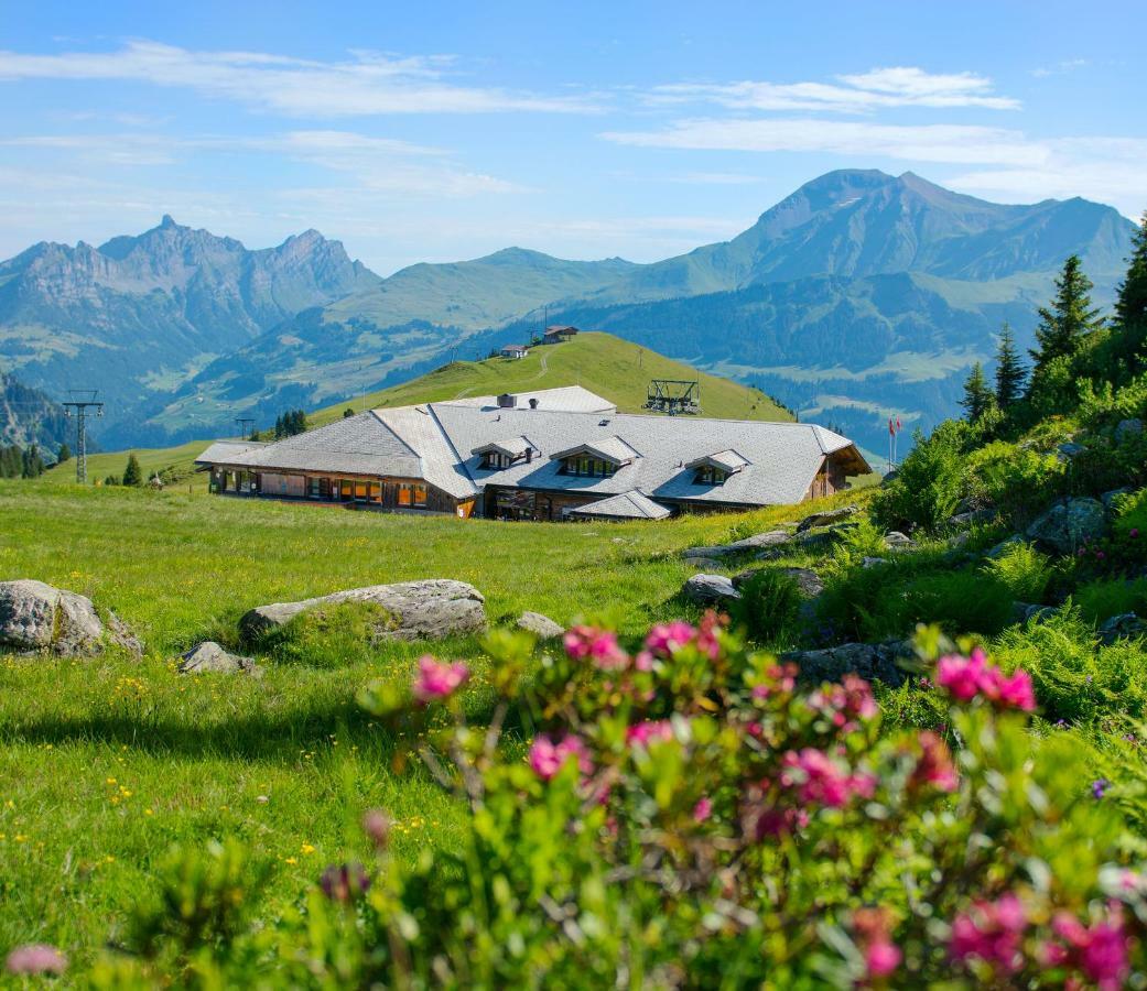 Berghotel Leiterli Lenk Exteriör bild